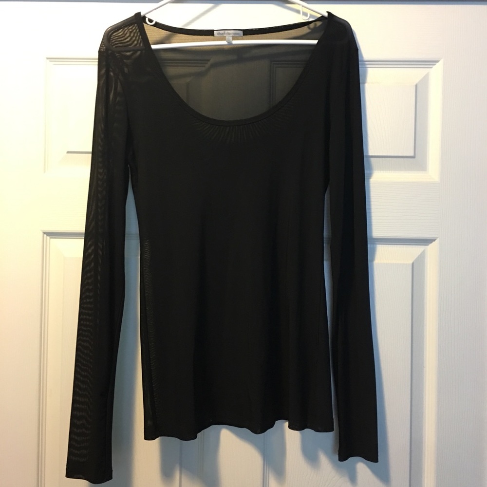 Totally sheer shirt